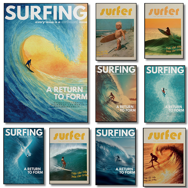 Luxury Lifestyle Pictures - Luxury Modern Ocean Surf Photography Sunset