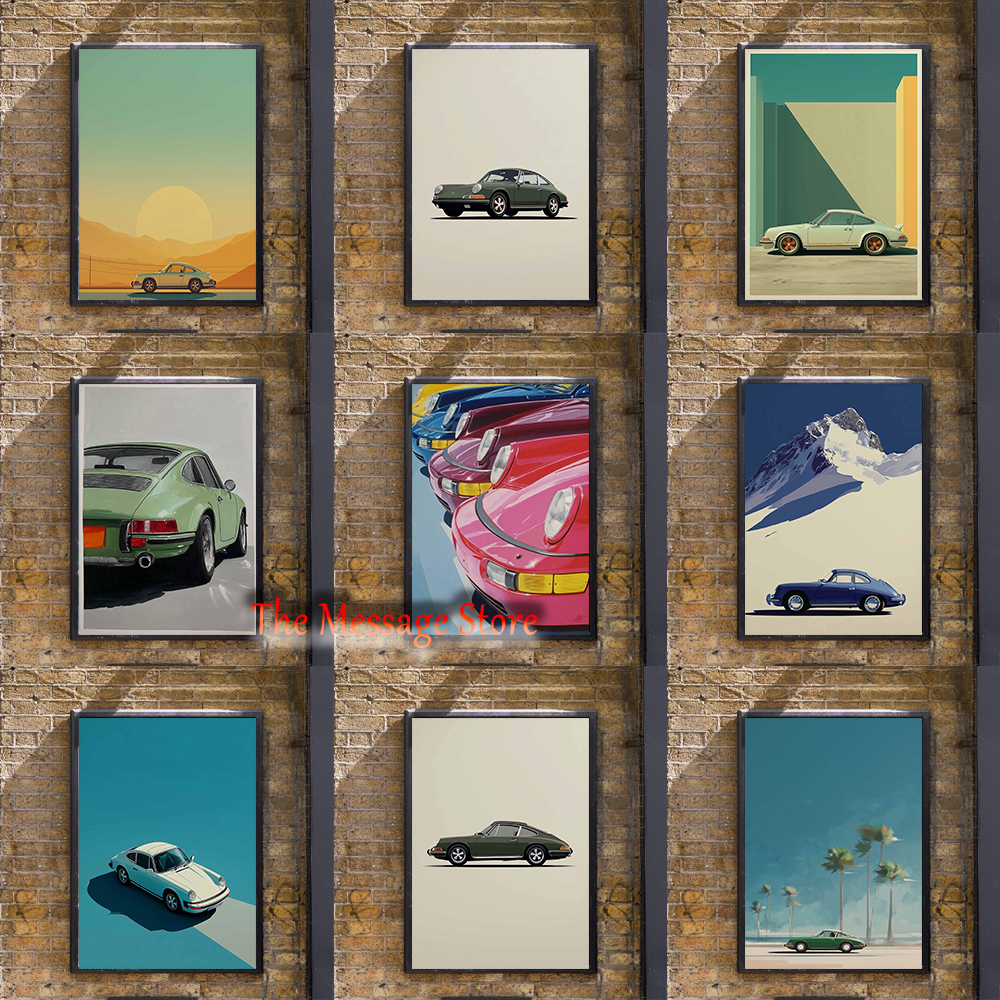 Vintage Sports Car Minimalist  - Luxury Lifestyle Pictures recensie en prijs