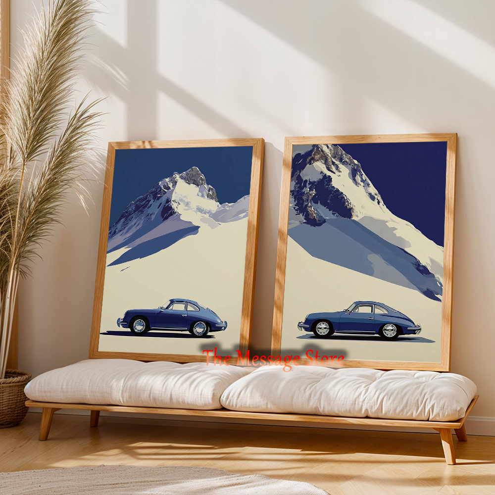 Vintage Sports Car Minimalist  - Luxury Lifestyle Pictures recensie en prijs