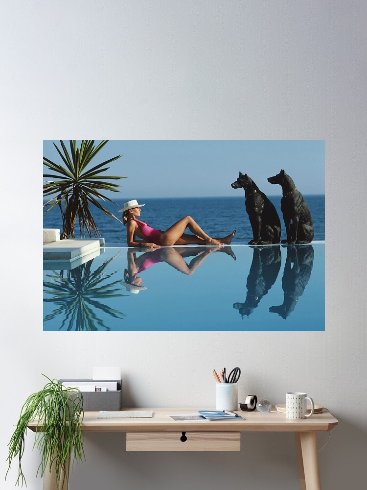 Retro Poolside Host Luxury Lif - Luxury Lifestyle Pictures recensie en prijs