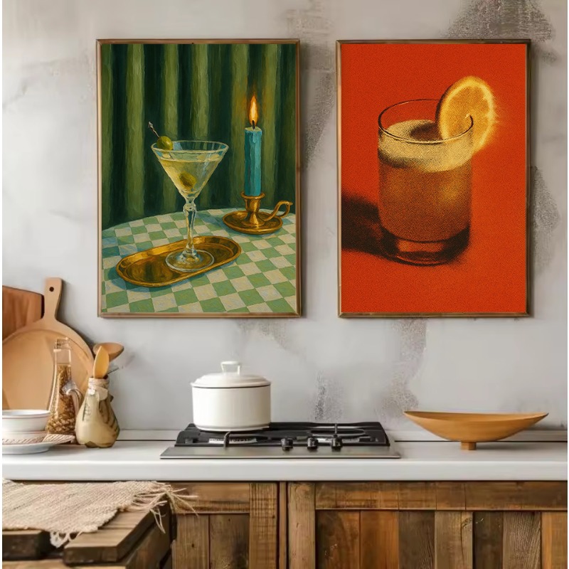 1pc Frameless Vintage Black Ca - Luxury Lifestyle Pictures recensie en prijs
