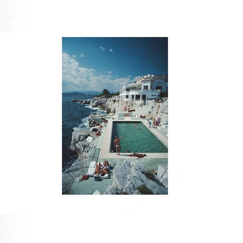 Retro Poolside Host Luxury Lif - Luxury Lifestyle Pictures recensie en prijs