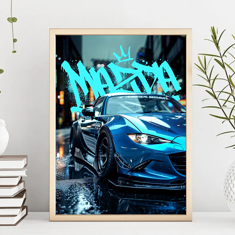 Blue Miata Supra Car E36 Luxur - Luxury Lifestyle Pictures recensie en prijs